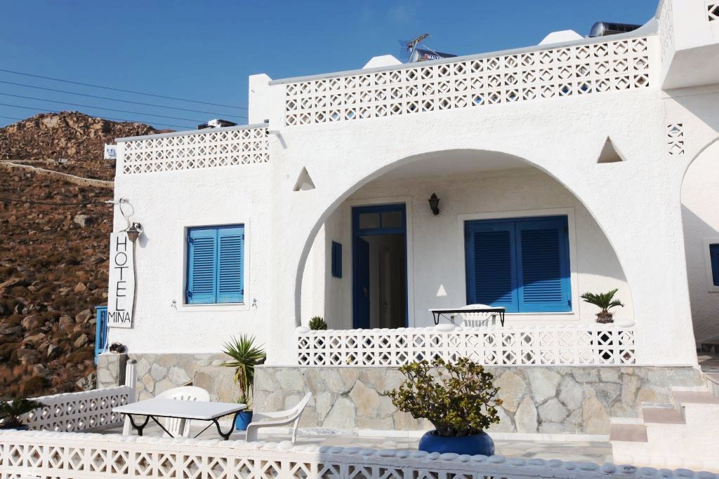 Mina Beach Агиос-Стефанос Экстерьер фото
