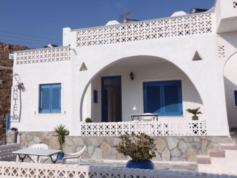Mina Beach Агиос-Стефанос Экстерьер фото